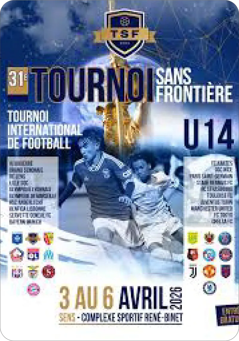 Tournoi sans frontière 2026 Sens
